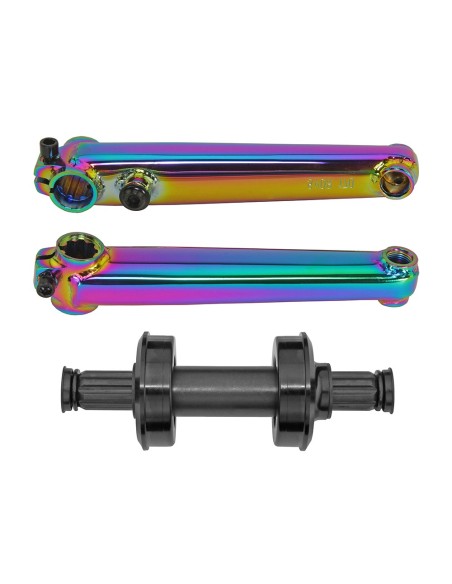 Crank Set Chromoly 170mm USA/BB 8t Oil Slik.